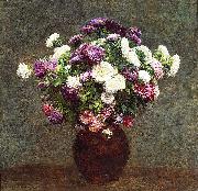 Henri Fantin-Latour Asters in a Vase oil on canvas